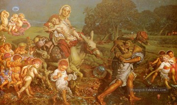  anglais Tableaux - Le triomphe des Innocents anglais William Holman Hunt
